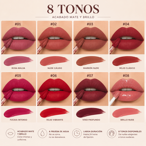 MatteLuxe 8 Tonos