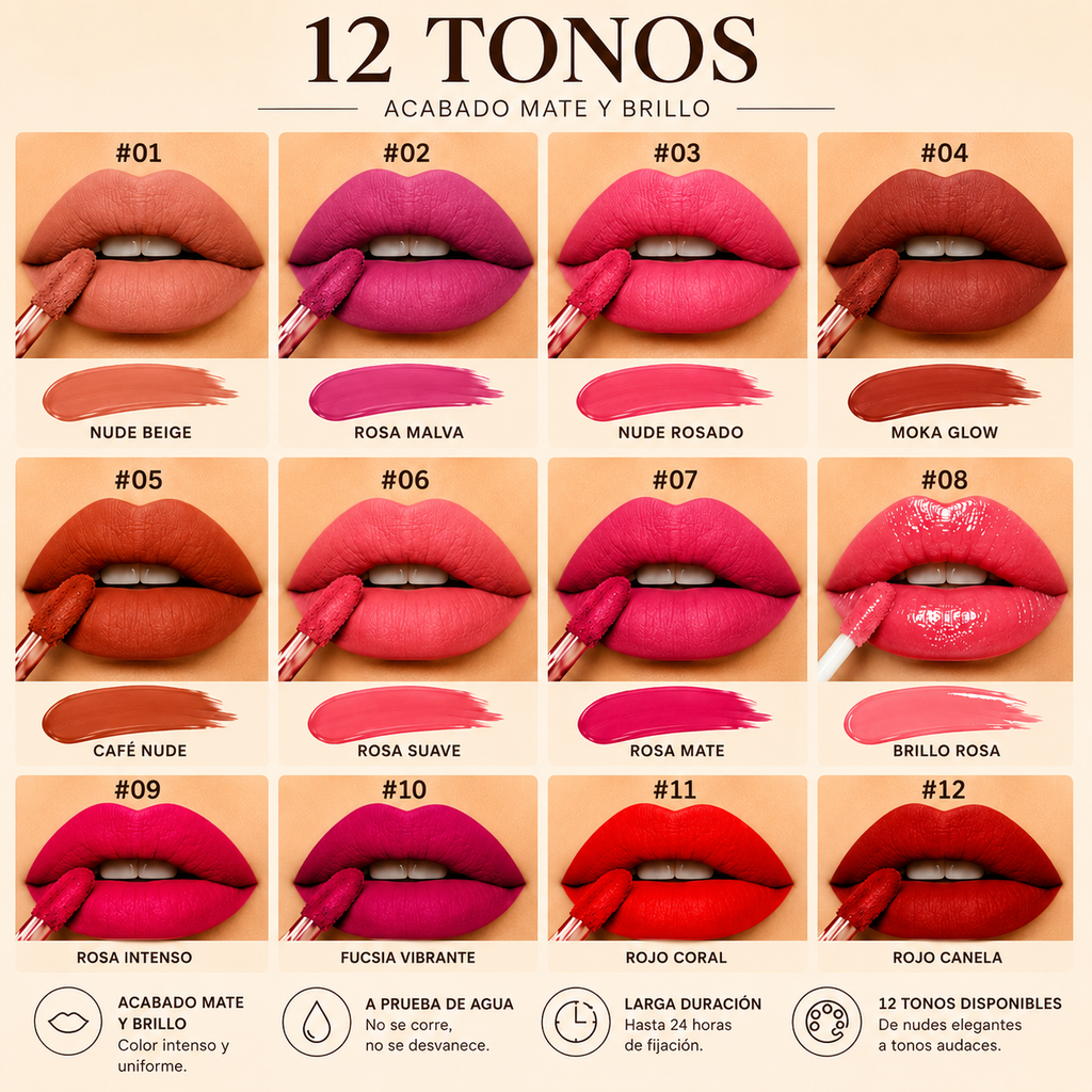 MatteLuxe 12 Tonos