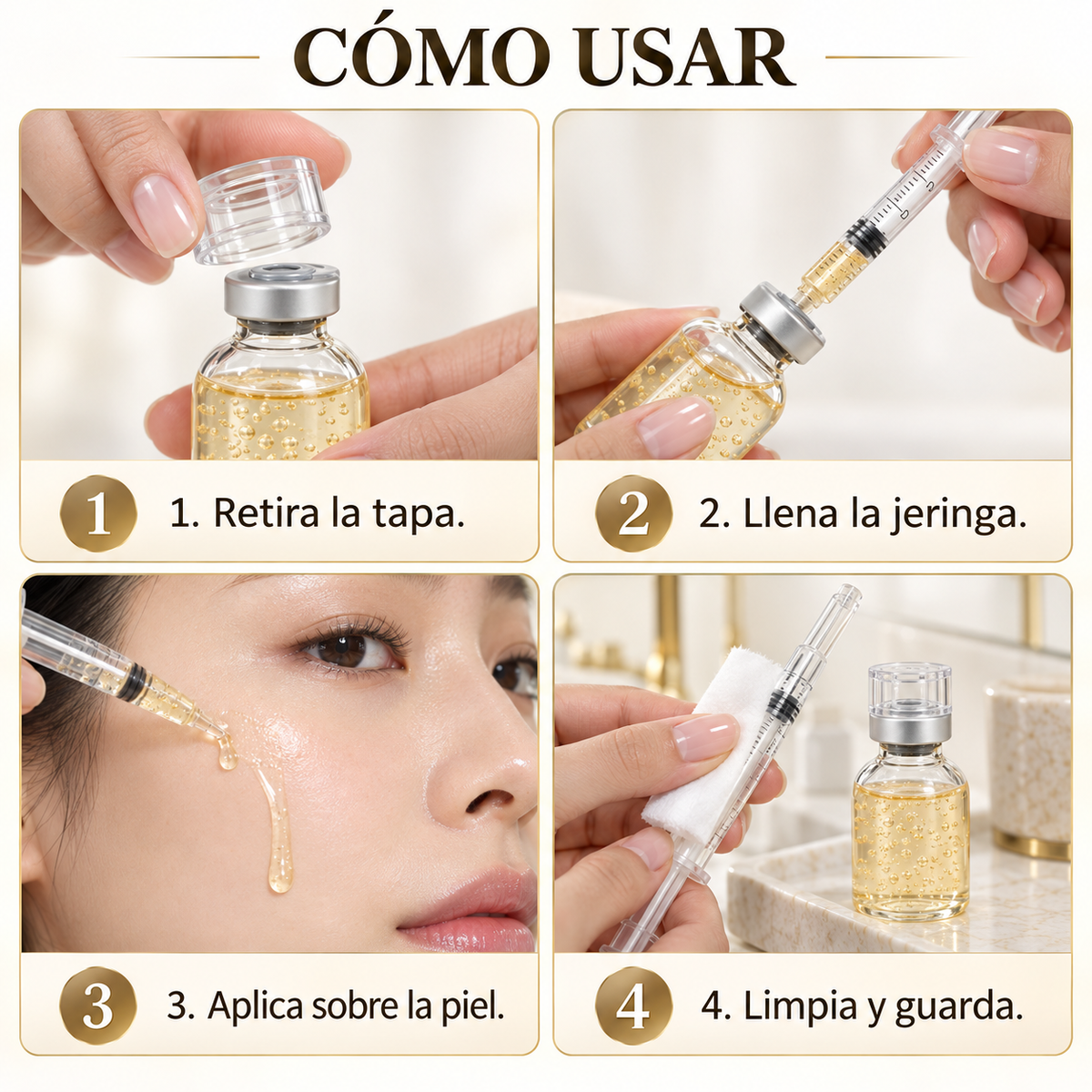 Sérum Péptido de Seda Coreano™